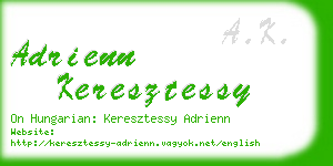 adrienn keresztessy business card